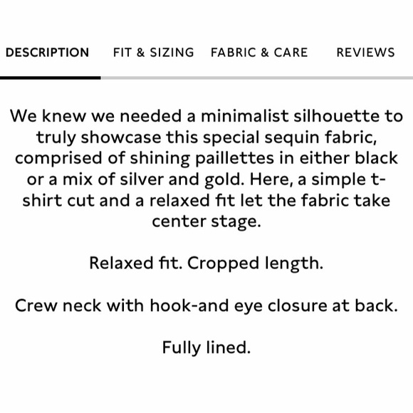 Gorgeous NWT (Never Worn) Sequin Top, Color: Black, & Size: XL - Picture 5 of 12